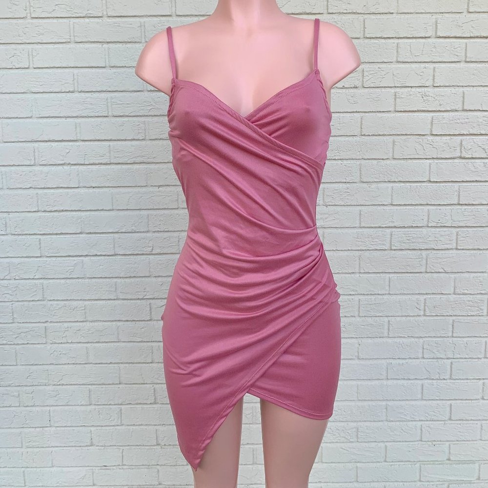 Sweet Revenge Mini Dress-Lavender Pink